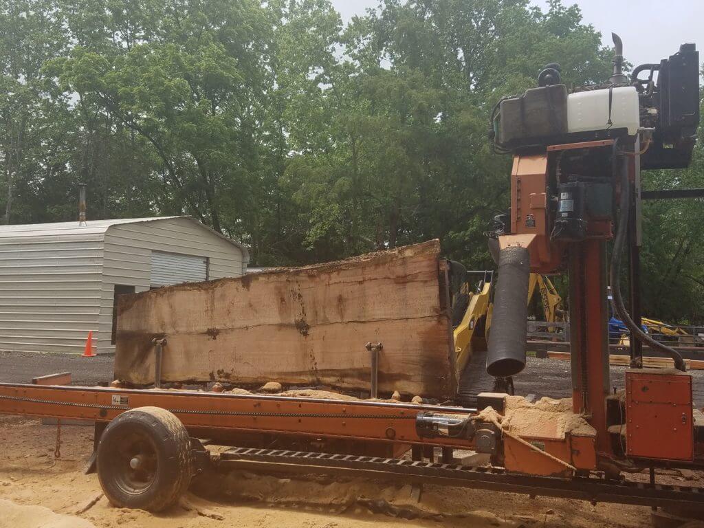 woodmizer lt70 sawmill in action